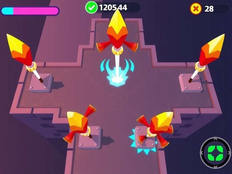 Intense Battle Royale Action in Spike Arena Kings Spike Arena Kings Gameplay Screenshot